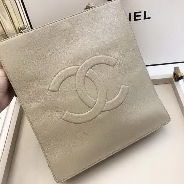 【原版皮】香奈儿/Chanel 大Logo全皮购物包，实用型设计理念，进口小牛皮，大容量，日常上班A4文件妥妥的，大小正好款式也不挑服装 ，休闲，裙装都可轻松驾驭，款号： AS1945