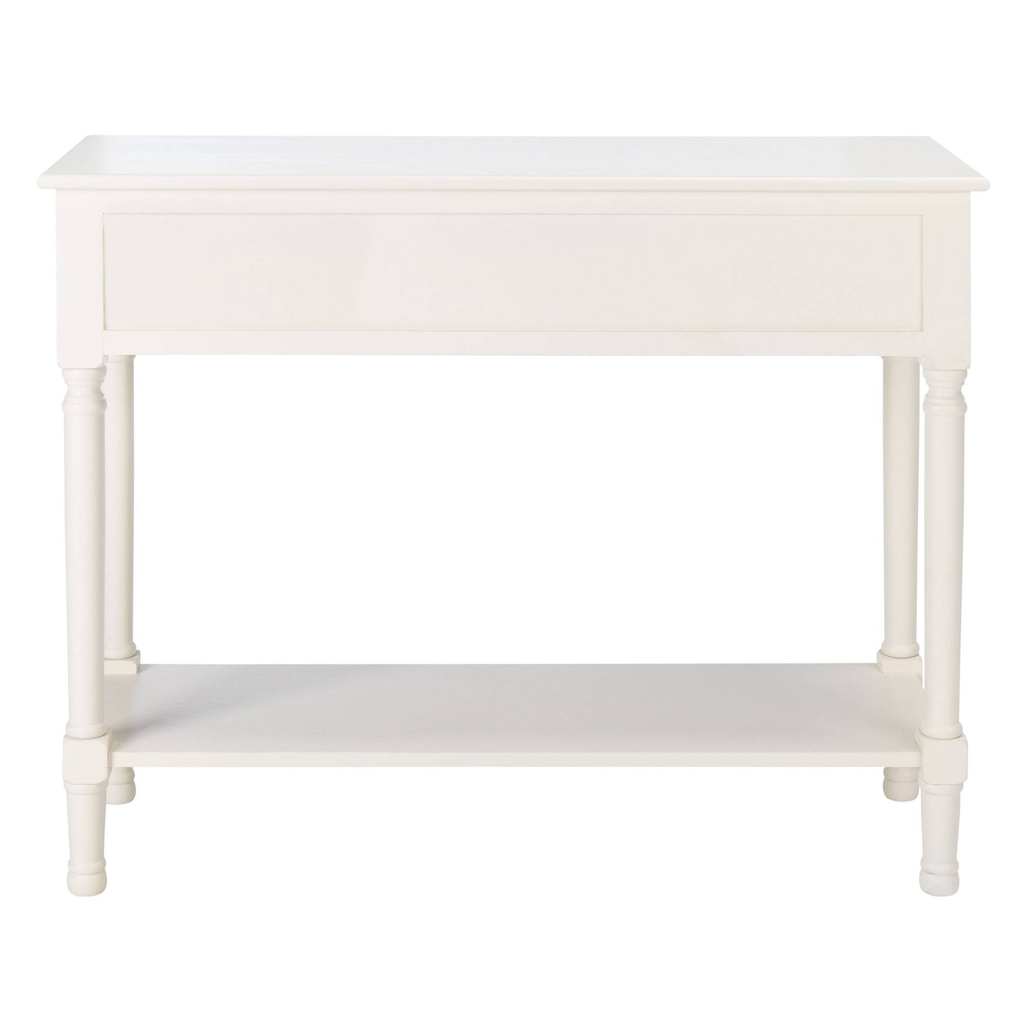 Safavieh Haines 2 Drawer Console Table - White