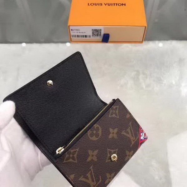 【原版皮】路易威登/LV Victorine钱夹，取材Monogram帆布，借鉴山本宽斋的艺术特色，缤纷展现歌舞伎，脸谱元素，款号：M67253