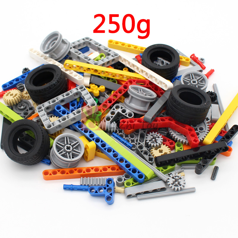 MOC Technical Compatible with Building Blocks Bricks Pin Liftarm Studless Beam Axle Connector Panel Gear Car Mindstorms Toys
