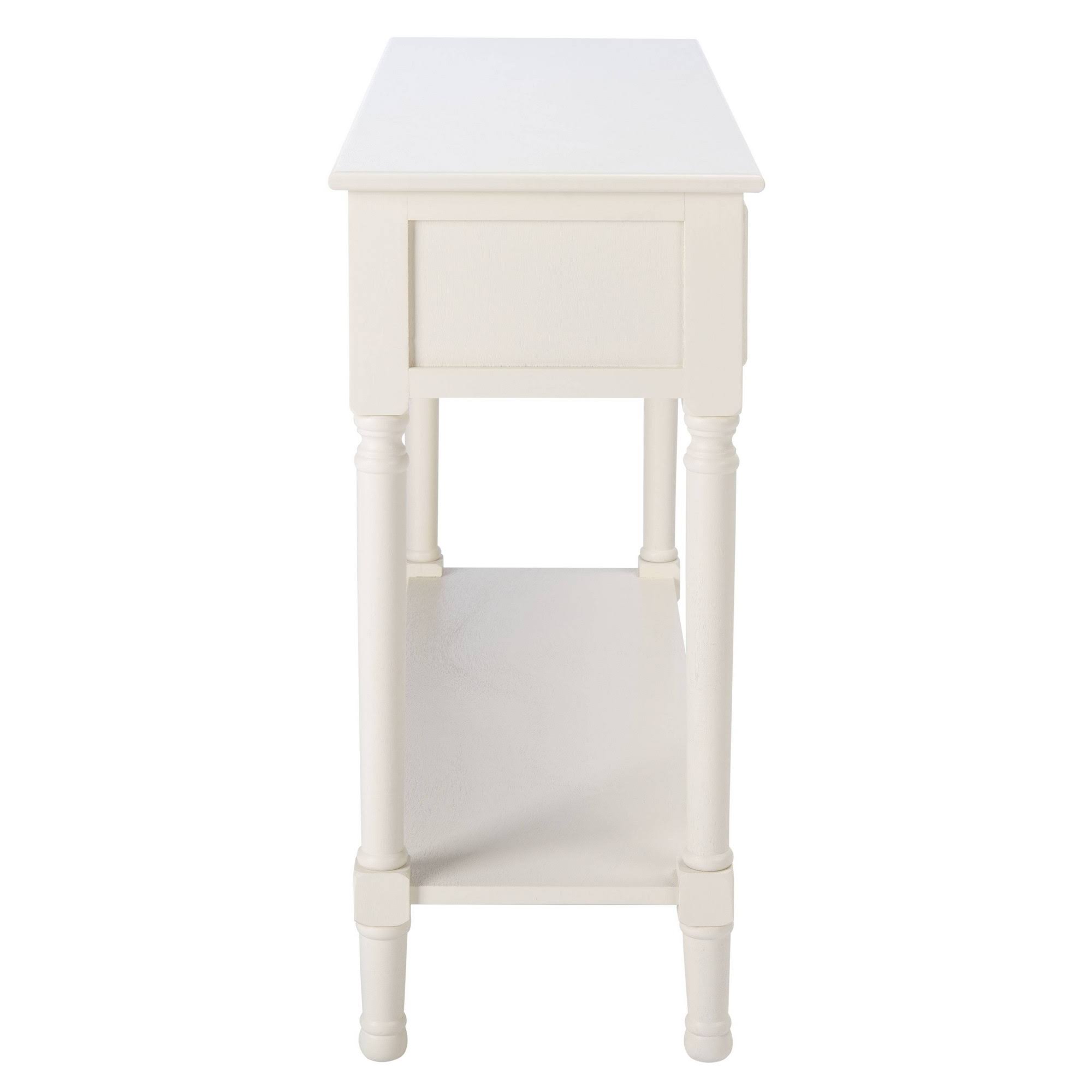 Safavieh Haines 2 Drawer Console Table - White