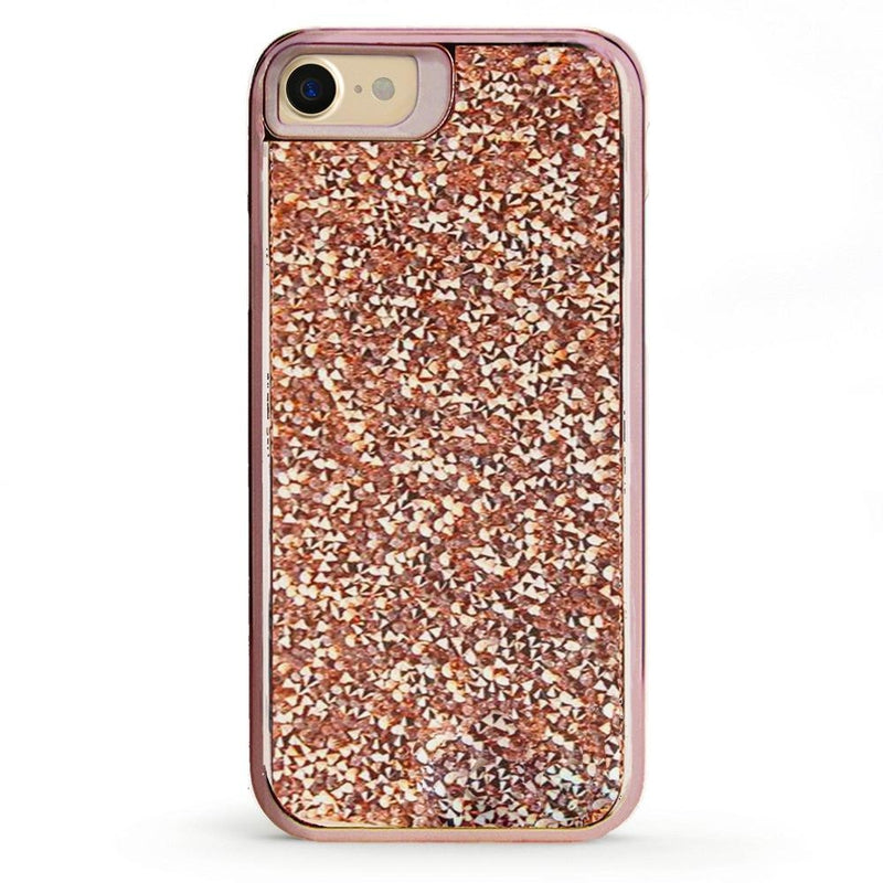 All That Glitter Rose Gold Crystal Case