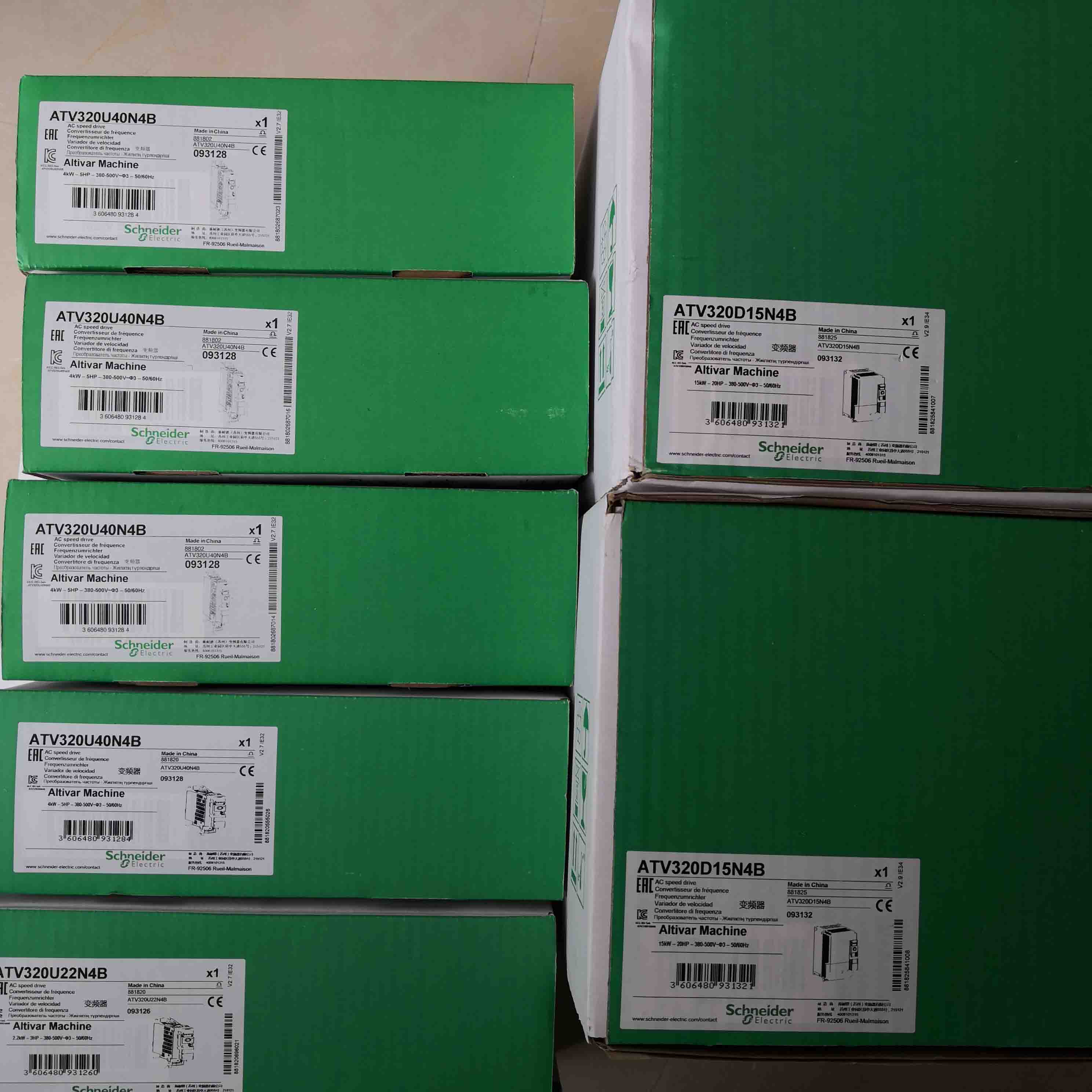 ATV320D15N4B Schneider Variable speed drive 15kW Brandy Original Factory Sealed New