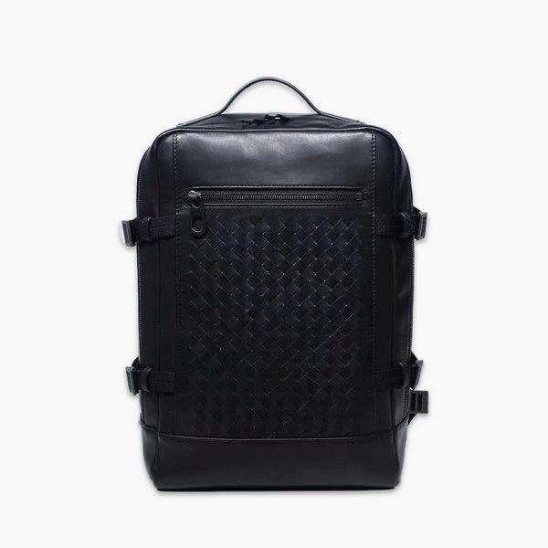 【原版皮】宝缇嘉/BV 男士双肩包,采用leggero皮革打造,配以方形设计,款式实用轻便,配有intrecciato编织中央隔层和柔软侧围,款号:80187808