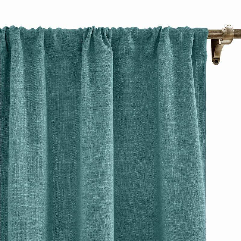 LIZ Polyester Linen Curtain Drapery Custom