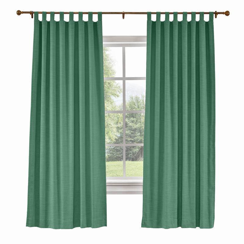LIZ Polyester Linen Curtain Drapery Custom