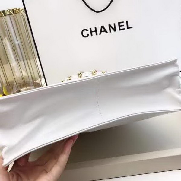 【原版皮】香奈儿/Chanel 大Logo全皮购物包，实用型设计理念，进口小牛皮，大容量，日常上班A4文件妥妥的，大小正好款式也不挑服装 ，休闲，裙装都可轻松驾驭，款号： AS1945