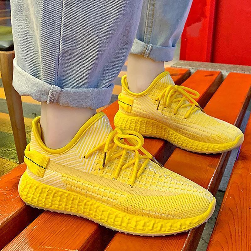 Women Breathable Solid Color Shoes