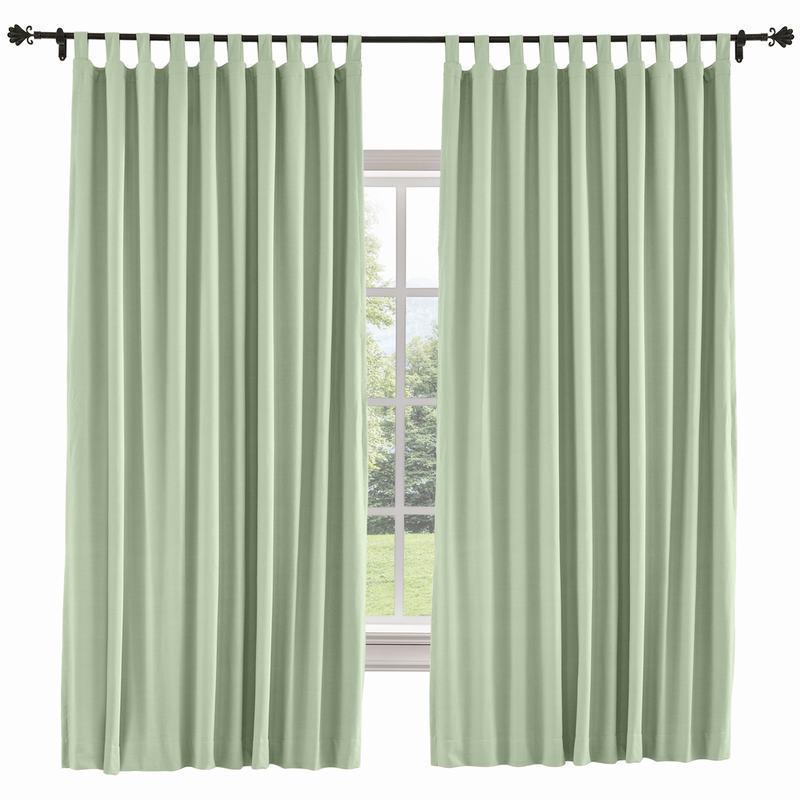 CAPRI Cotton Linen Polyester Curtain Drapery Custom