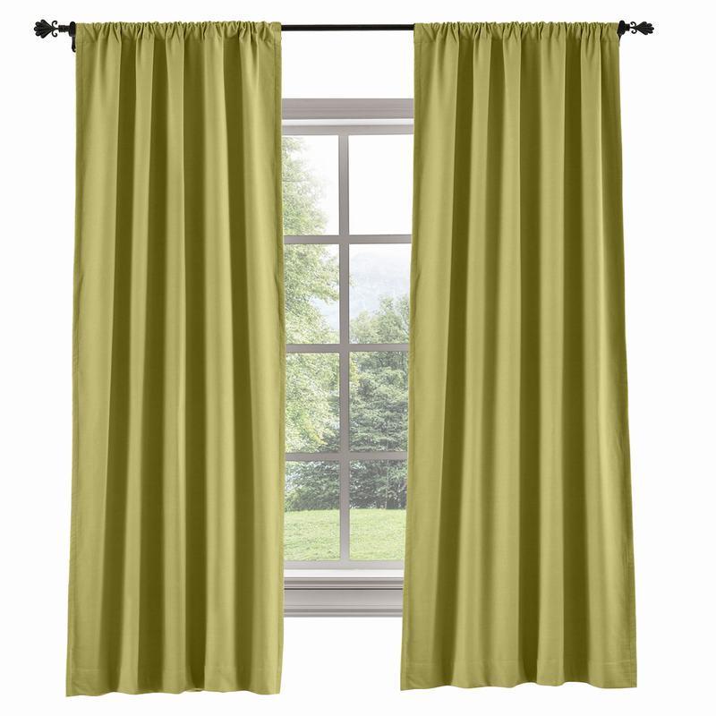 CAPRI Cotton Linen Polyester Curtain Drapery Custom