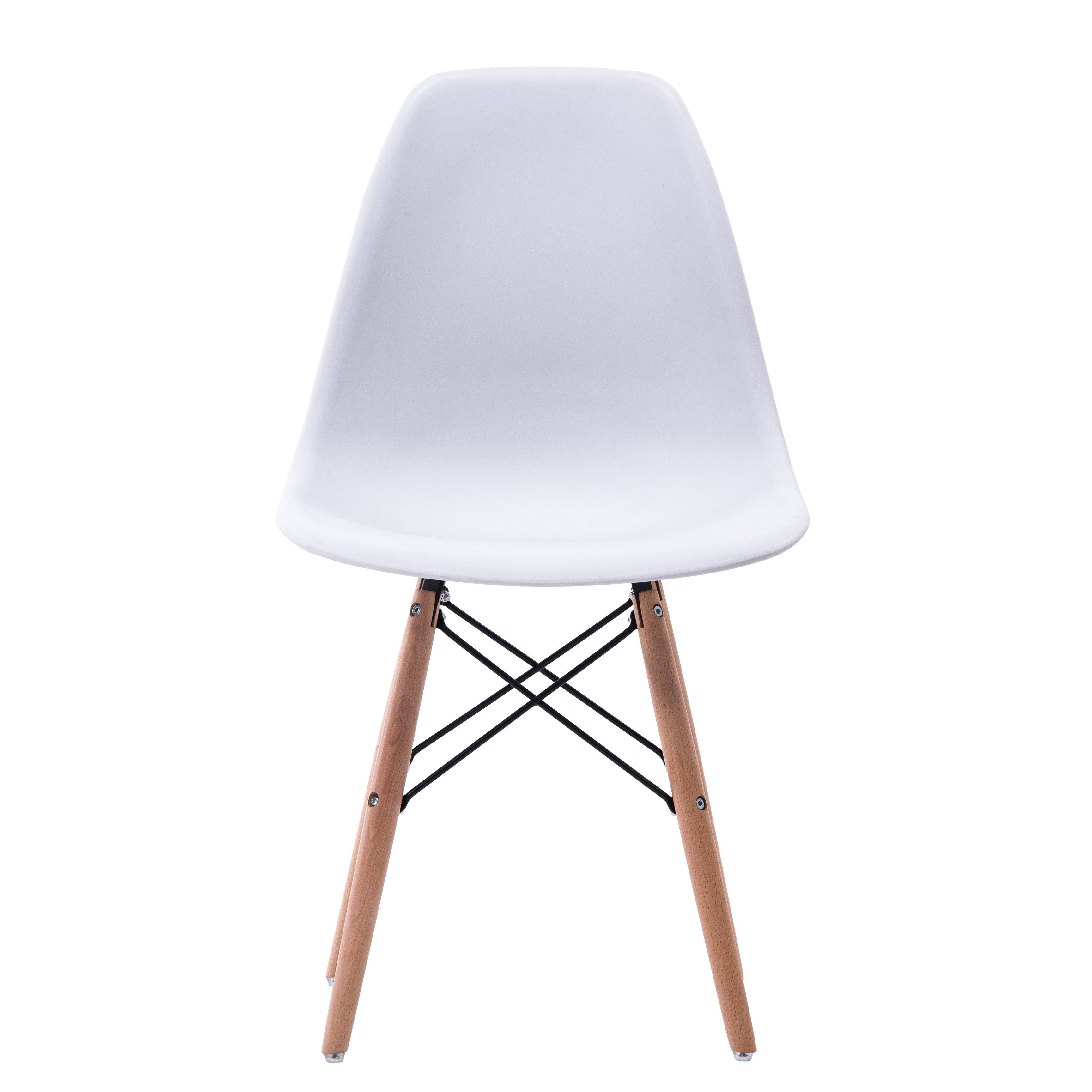 Porthos Home April Mid-Century Eames Chair, Pink