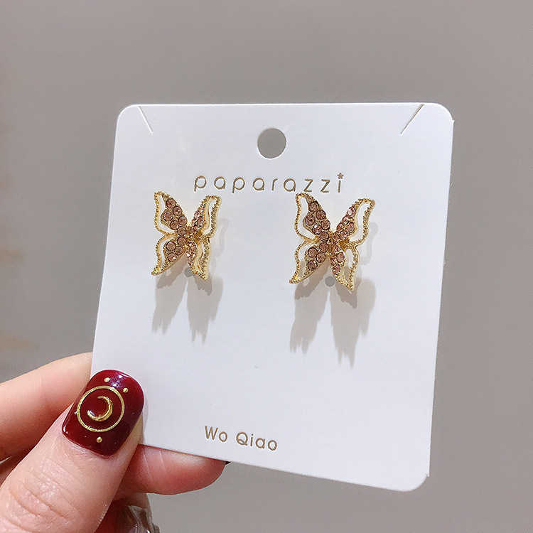 韩国S925银针小清新耳环百搭气质心形珍珠耳饰个性防过敏耳钉批发