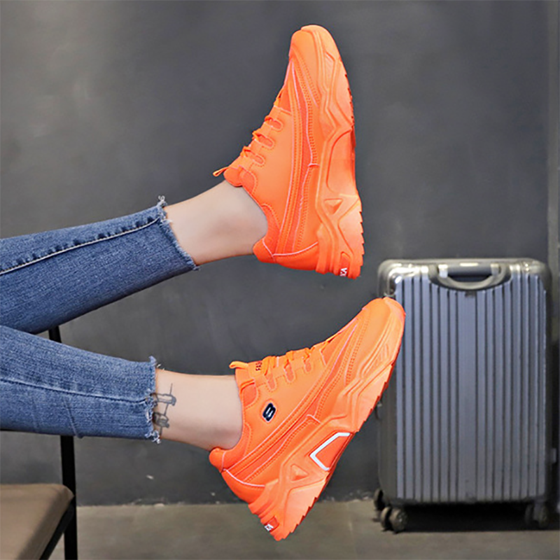 Women's Fashion Breathable Mesh Platform Sneakers