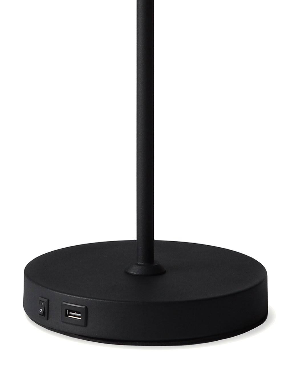 Nova Spotlight Table Lamp in Matte Black