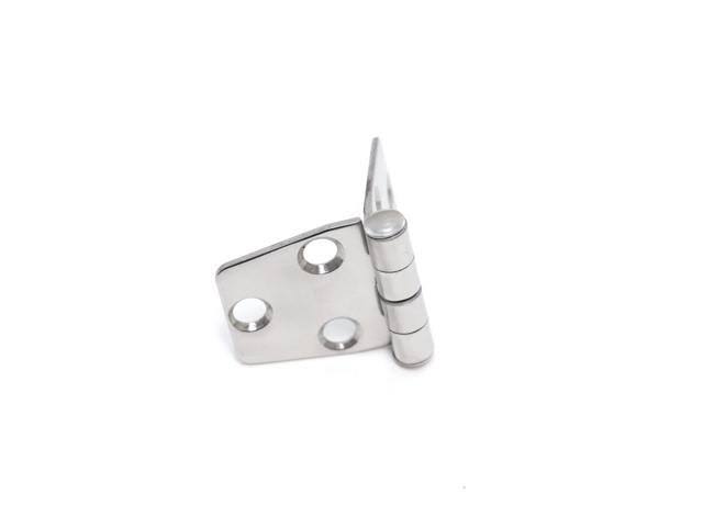 Red Hound Auto Boat RV Door Hinges Polished Stainless Steel Marine Grade for Cabinets Hatches 3 x 1.5 Inches Set of 16