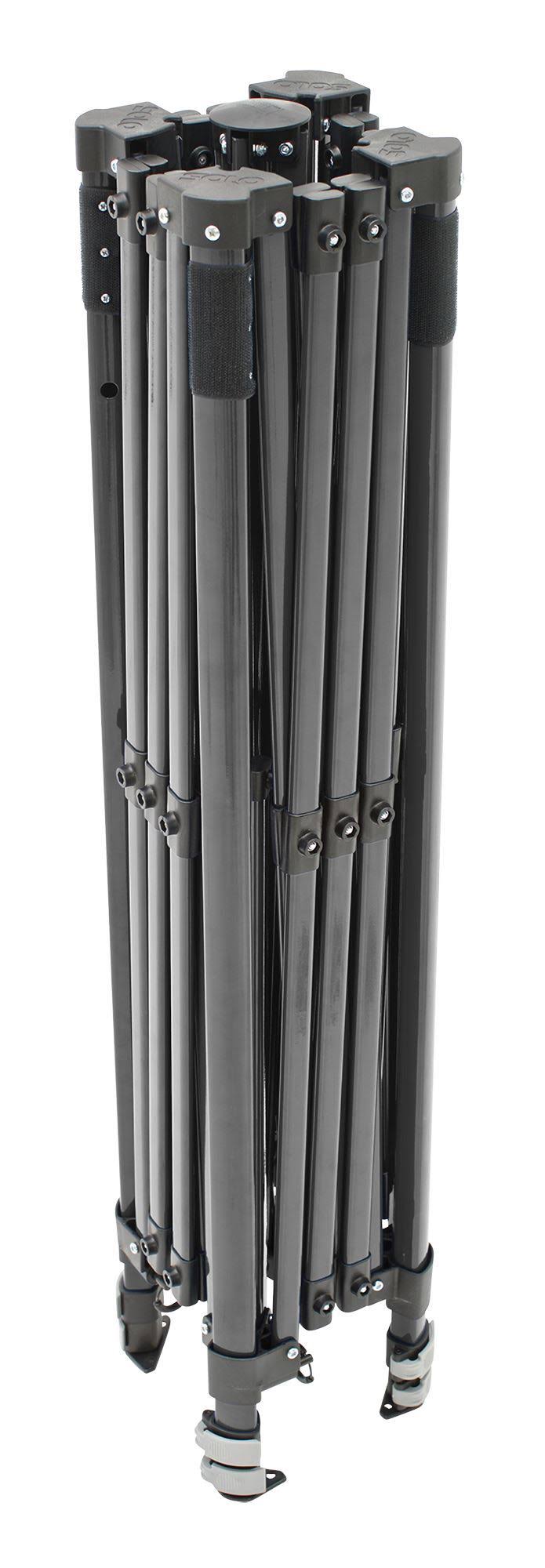 Quik Shade Solo Steel 90 11 x 11& Slant Leg Canopy - Black