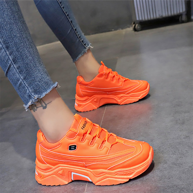 Women's Fashion Breathable Mesh Platform Sneakers