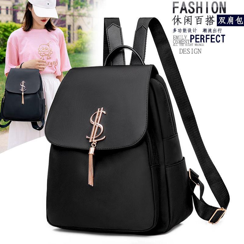 オックスフォードクロスバックパック2020ファッションオールマッチ盗難防止大容量トラベルバックパック