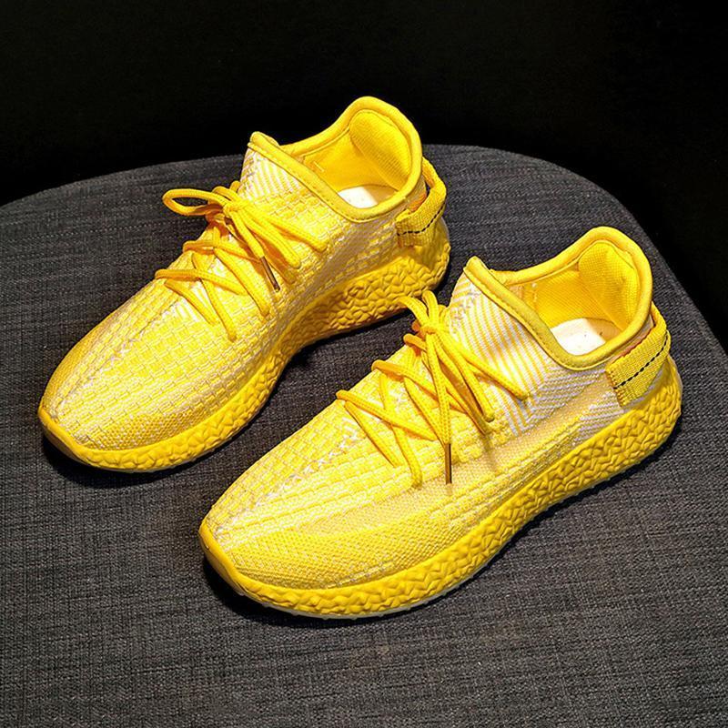 Women Breathable Solid Color Shoes