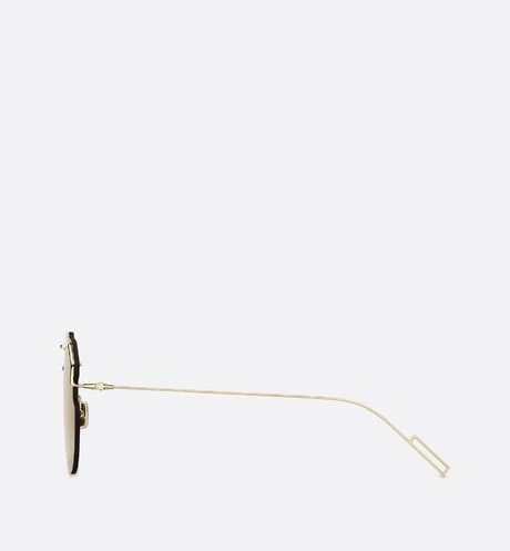 AnDiorid Gold-Mirrored Pilot Sunglasses