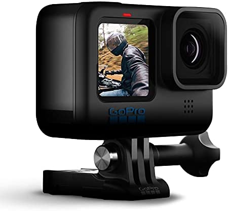 GoPro HERO10 (Hero 10) Black - Waterproof Action Camera with Front LCD and Touch Rear Screens, GP2 Engine, 5K HD, 23MP Photos, Live Streaming, 64GB Card, 50 Piece Accessory Kit and 2 Extra Batteries