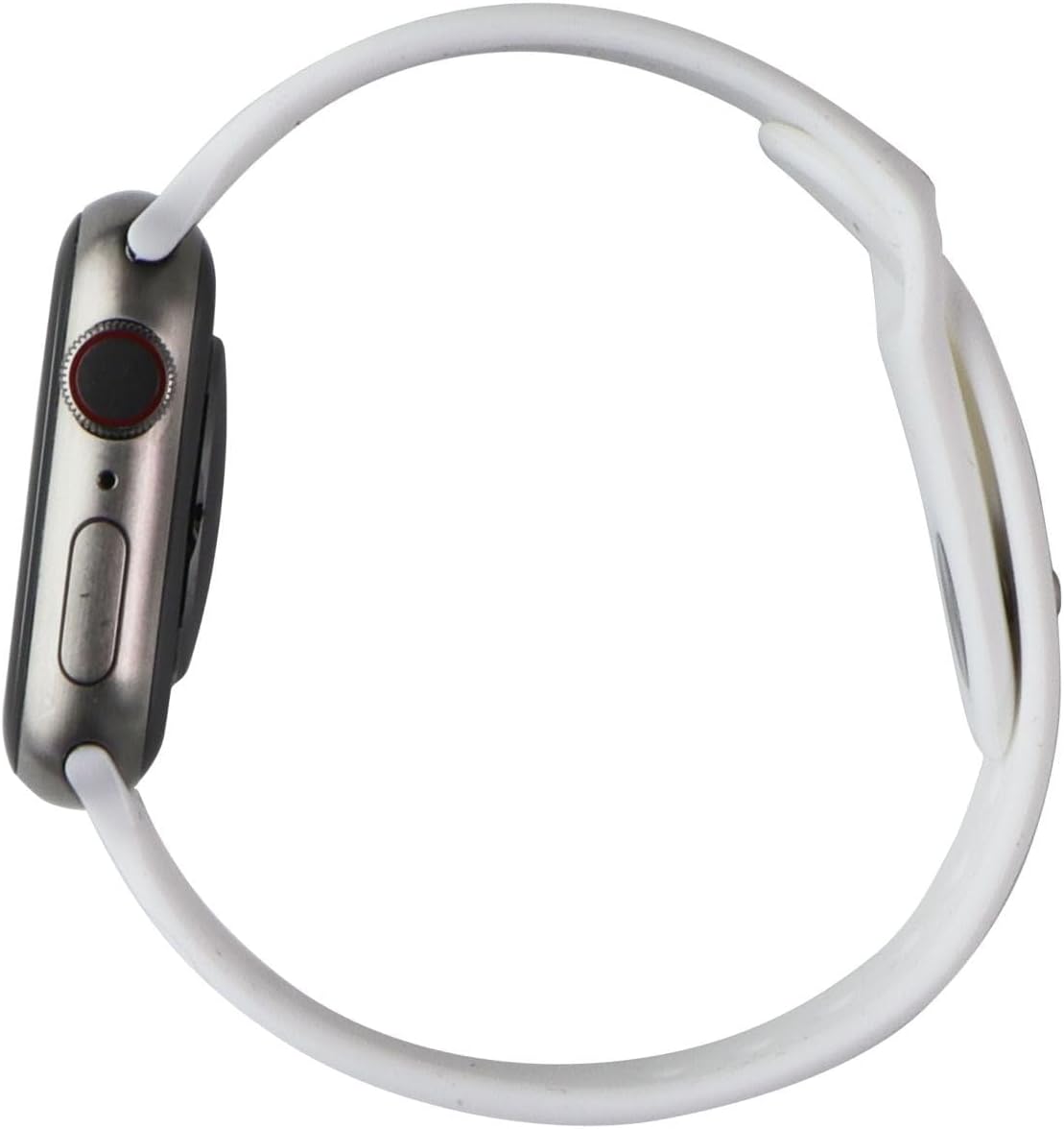 Apple Watch Series 7 (GPS, 41mm) Starlight Aluminum Case with Starlight Sport Band, Regular (Renewed)